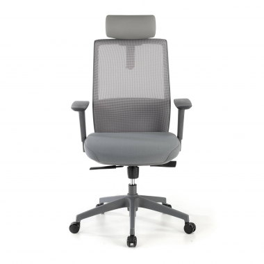 office chair gray red with headrest mesh 3d adjustable armrests headrest 4