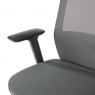 office chair gray red with headrest mesh 3d adjustable armrests headrest 5