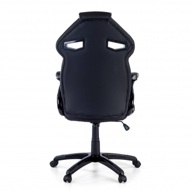 gaming chair gray camouflage synthetic leather fixed armrests 8
