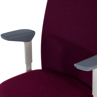 swivel chair white red white frame fabric 1d adjustable armrests 8