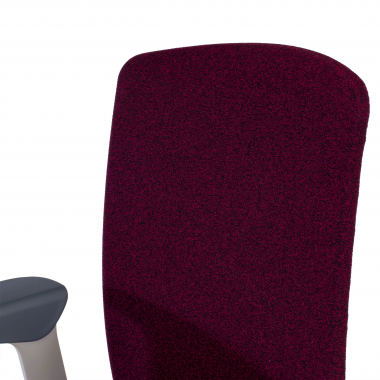 swivel chair white red white frame fabric 1d adjustable armrests 10
