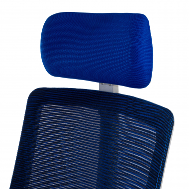 cheap office chair white blue white frame mesh 4d adjustable armrests lumbar support headrest 10