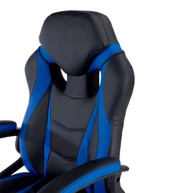 gaming chair blue drift synthetic leather fixed armrests 5