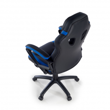 gaming chair blue drift synthetic leather fixed armrests 11