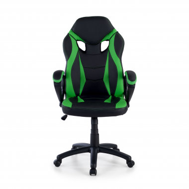 gaming chair green drift synthetic leather fixed armrests 3