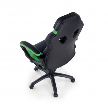 gaming chair green drift synthetic leather fixed armrests 10