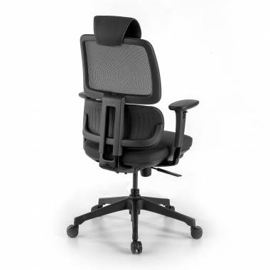 ergonomic chair black bjorg mesh 3d adjustable armrests lumbar support headrest 6