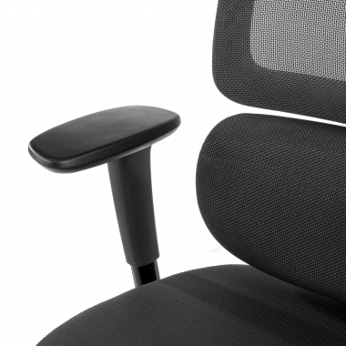 ergonomic chair black bjorg mesh 3d adjustable armrests lumbar support headrest 5