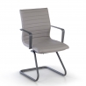 Visitor armchair Class, sled base, steel frame 210903 - (Outlet)