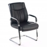Atlanta office chair, low back, genuine leather