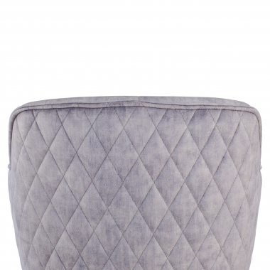 swivel chair gray watson fabric no armrests 9