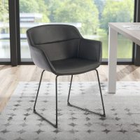 Visitor chair Ores, sled...