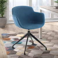 Laure Meeting Chair, 360º Swivel, Comfortable and Durable