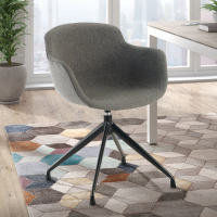 Laure Meeting Chair, 360º Swivel, Comfortable and Durable