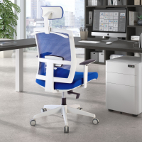Akira white ergonomic...