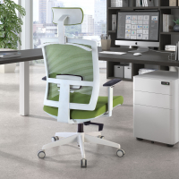 Akira white ergonomic...