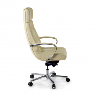 office chair white windsor natural skin upholstered armrests 4