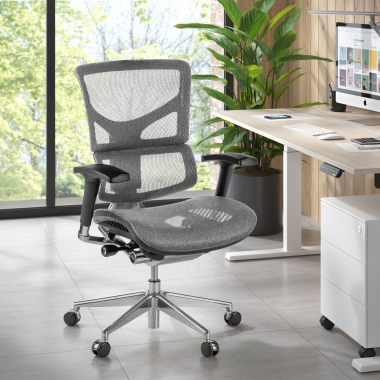 ergonomic chair gray next2 without headrest mesh 4d adjustable armrests double lumbar support 2