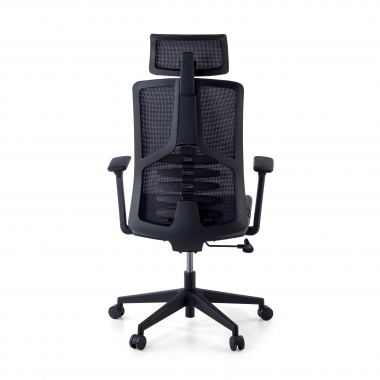 ergonomic chair gray quick mesh 3d adjustable armrests lumbar support headrest 8