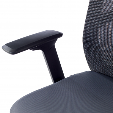 ergonomic chair gray quick mesh 3d adjustable armrests lumbar support headrest 9