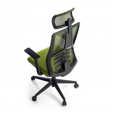 ergonomic chair green quick mesh 3d adjustable armrests lumbar support headrest 8