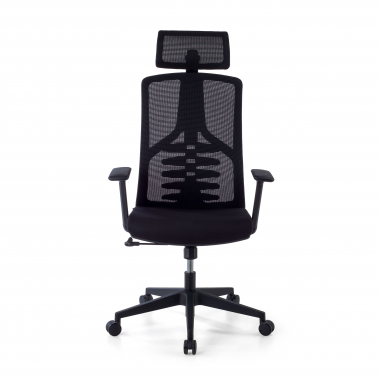 ergonomic chair black quick mesh 3d adjustable armrests lumbar support headrest 5