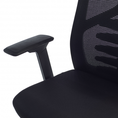ergonomic chair black quick mesh 3d adjustable armrests lumbar support headrest 9