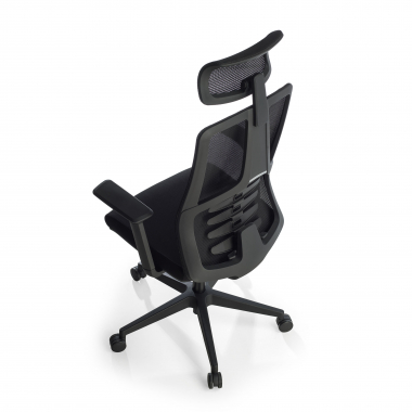 ergonomic chair black quick mesh 3d adjustable armrests lumbar support headrest 10