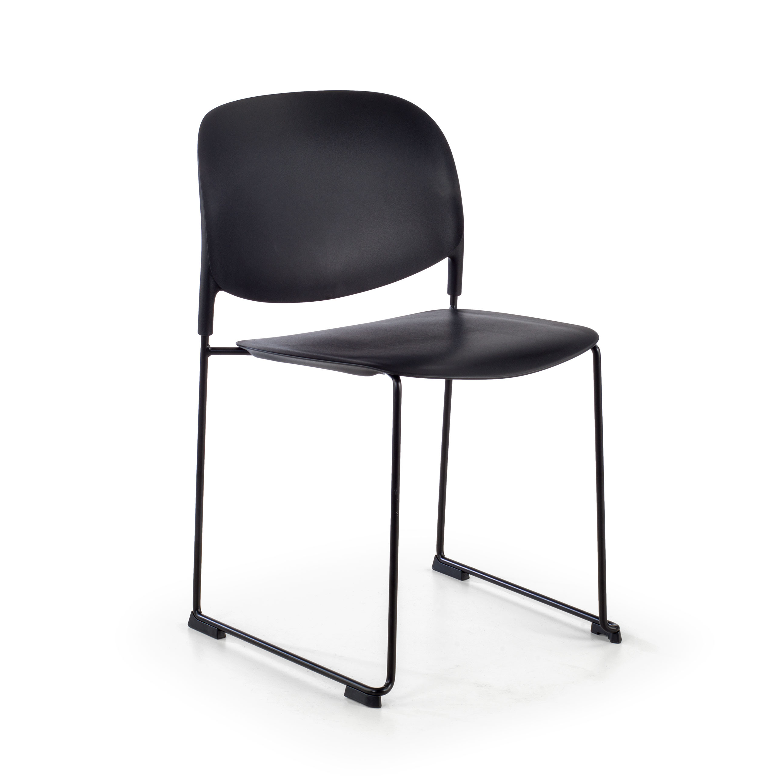 Visitor chair Nadya, stackable and very practical