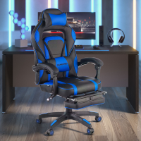 Gaming Chair with Footrest...