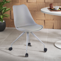 Norway Children's Desk Chair, swivel, with wheels