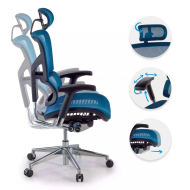 ergonomic chair blue next2 with headrest mesh 4d adjustable armrests lumbar support headrest 3