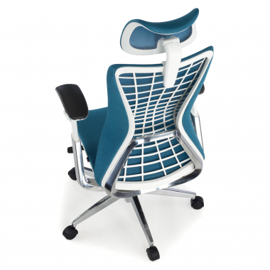 ergonomic chair blue miller mesh 3d adjustable armrests 7