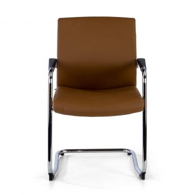 waiting room chair brown faux leather synthetic leather upholstered armrests 7