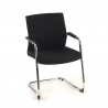 Adele Waiting Room Armchair, cantilever, faux leather 210889 - (Outlet)