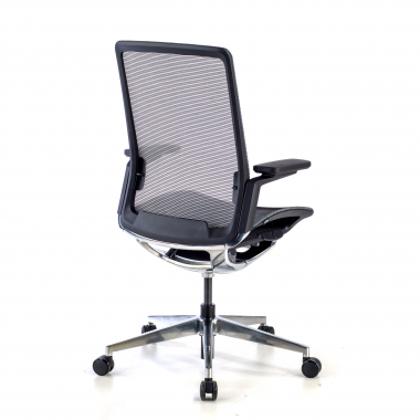 office chair black without headrest mesh 4d adjustable armrests lumbar support 6