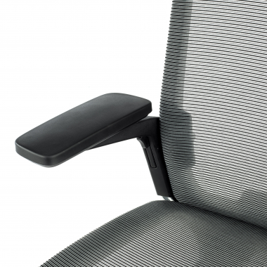 office chair black without headrest mesh 4d adjustable armrests lumbar support 5