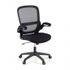 River Desk Chair with foldable armrests, lumbar cushion