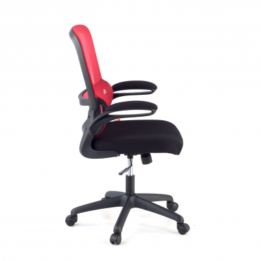 office chair red river mesh flip up armrests lumbar support 4