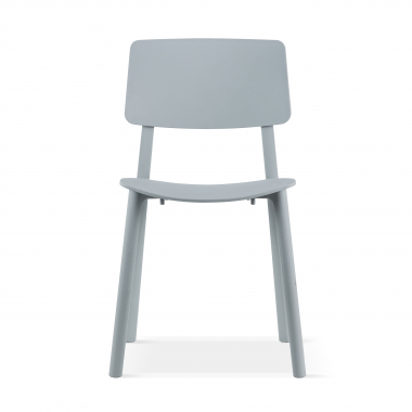 visitor chair gray etna plastic no armrests 3
