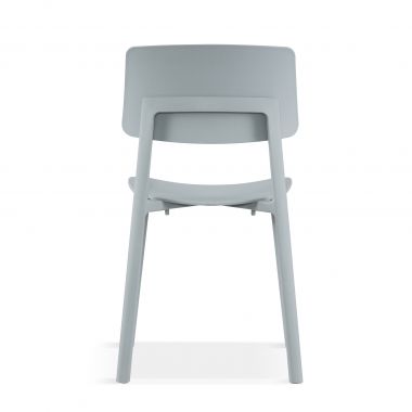 visitor chair gray etna plastic no armrests 6