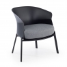 Winnie Waiting Room Armchair, metal legs