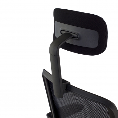 office chair black black frame headrest mesh 1d adjustable armrests lumbar support headrest 10