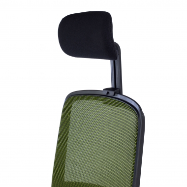 office chair green black frame headrest mesh 1d adjustable armrests lumbar support headrest 9