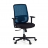 Professional Kaito office chair in black with headrest