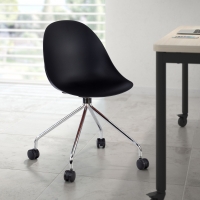 Croft Meeting Chair, Swivel with Wheels