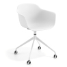 Visitor chair Alice, 4 legs, wraparound design