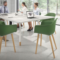 Nordic Chair Alice, Wooden Legs