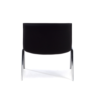 waiting room chair black paisley synthetic leather no armrests 6