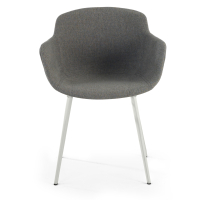 Laure Visitor Chair, Legs, Metal frame, Upholstered